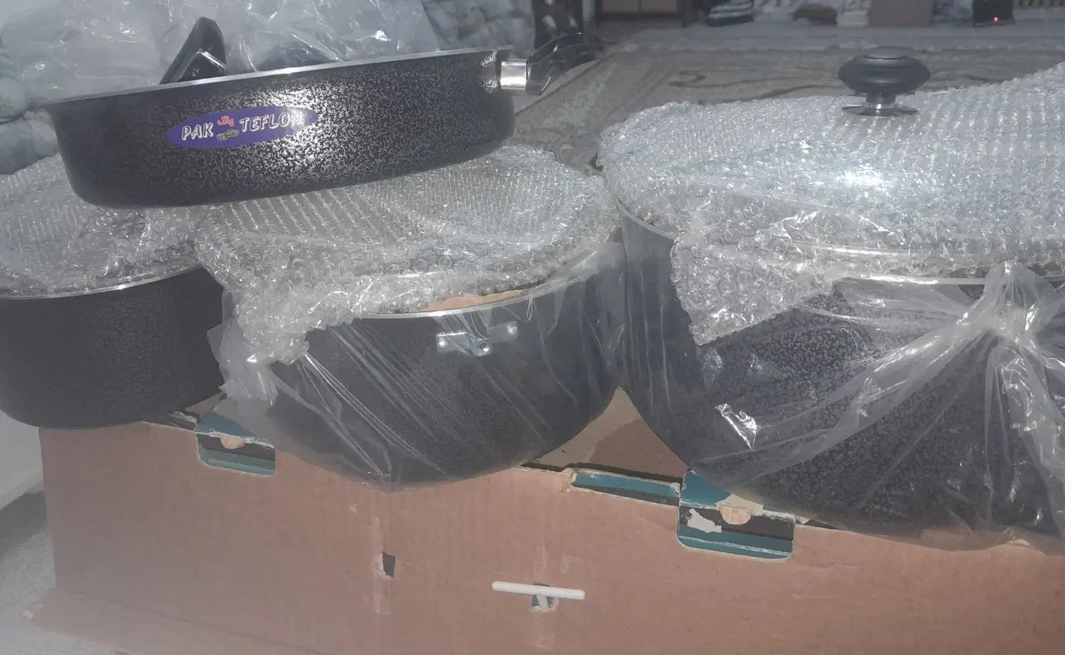 سرویس پاک تفلون ۷ پارچه|ظروف پختوپز|پیشوا, |دیوار