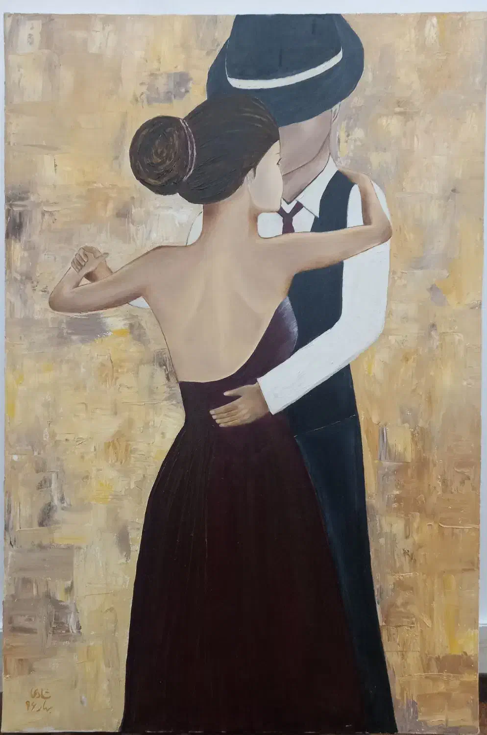 نقاشی روی بوم رنگ روغن|تابلو، نقاشی، عکس|رشت, جهاد|دیوار