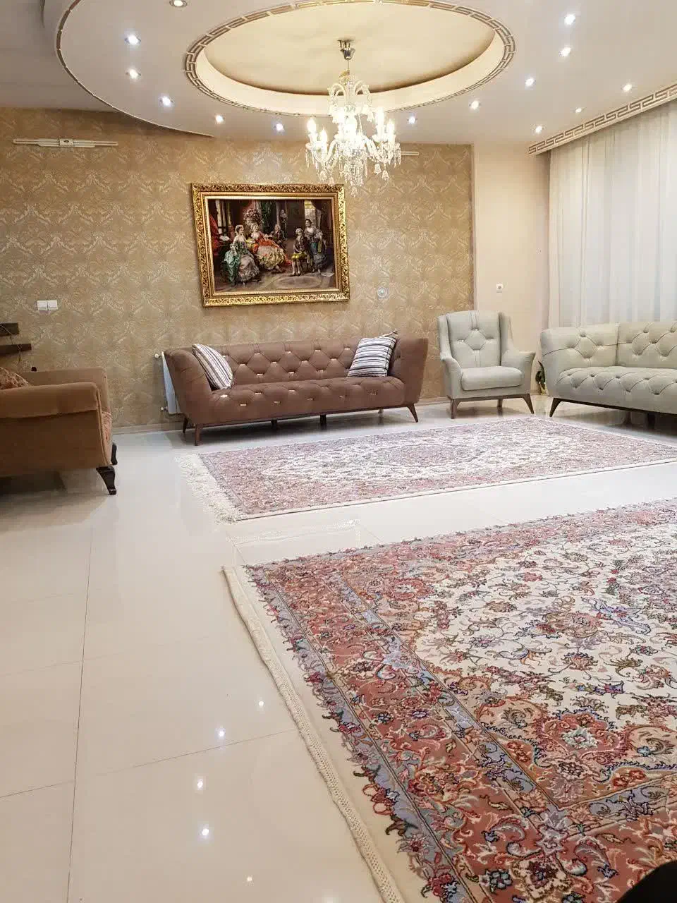 130 متر / حمام پارتیشن وجکوزی مستر / 2خواب|اجارهٔ آپارتمان|قم, صفاشهر|دیوار