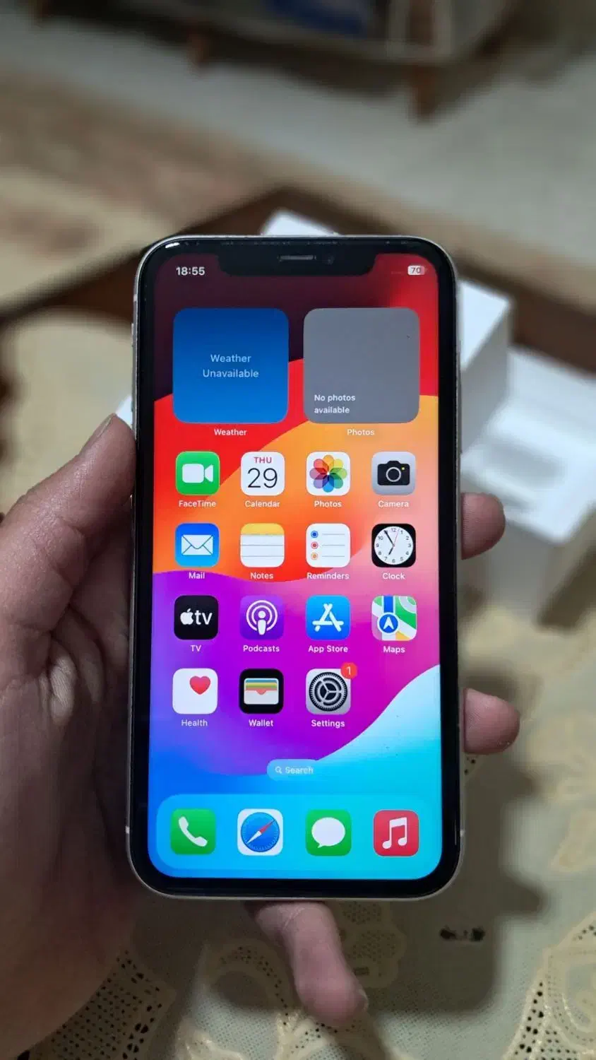 iphone 11 پک اصلی 64 gig|موبایل|تهران, ابوذر|دیوار