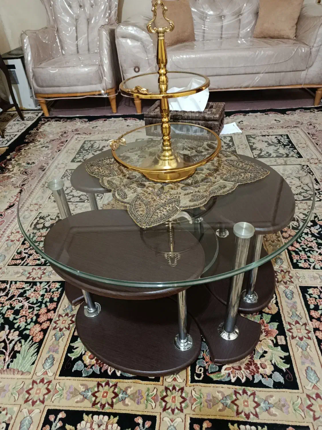 جلو مبلی در حد نو|مبلمان خانگی و میز عسلی|خرمشهر, |دیوار