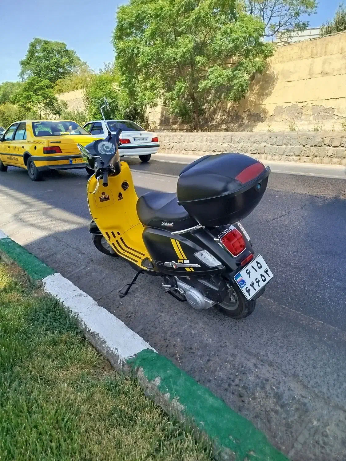 موتور وسپا کاوان پلاس|موتورسیکلت|قم, باغ پنبه|دیوار