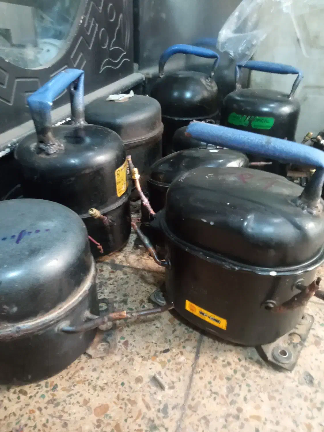 خرید و فروش موتور یخچال سوخته سالم|یخچال و فریزر|تهران, کیانشهر|دیوار