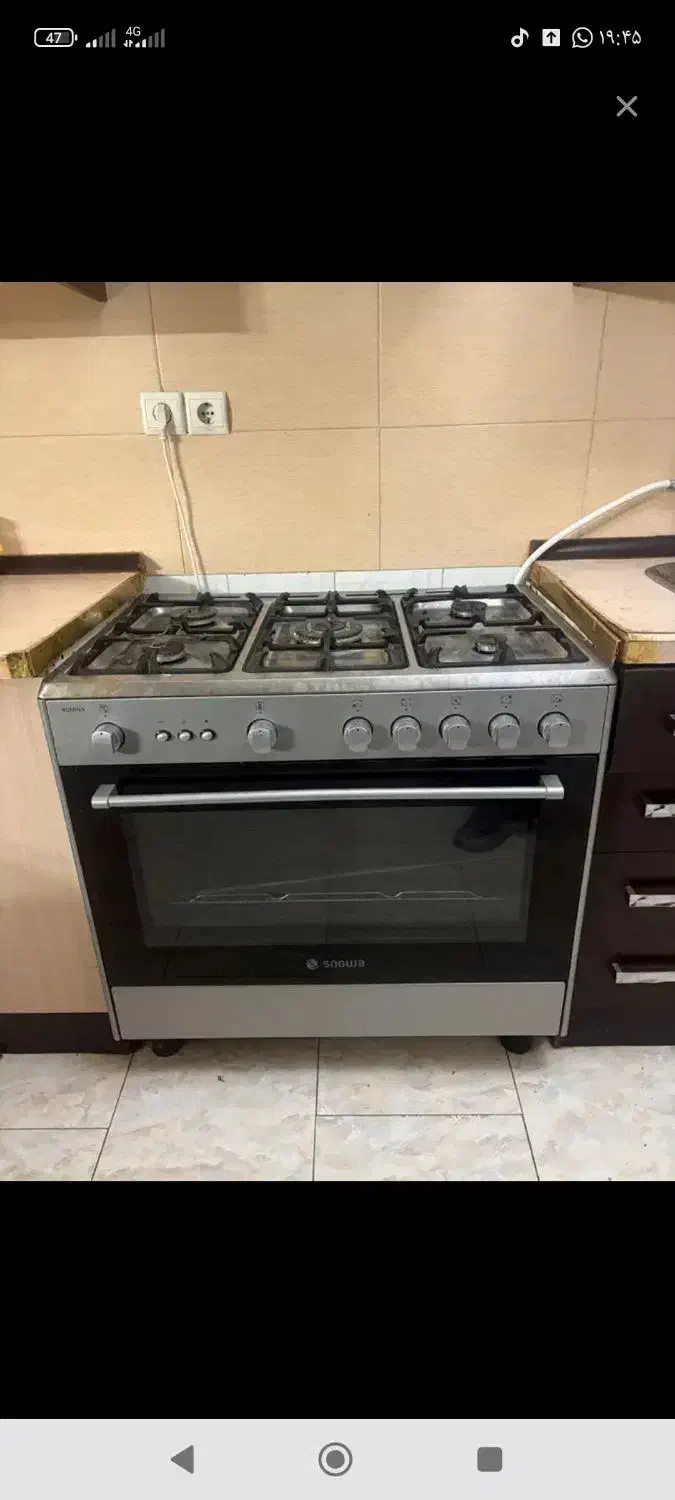 گاز فردار اسنوا|اجاق گاز و لوازم برقی پخت‌وپز|مشهد, انقلاب|دیوار