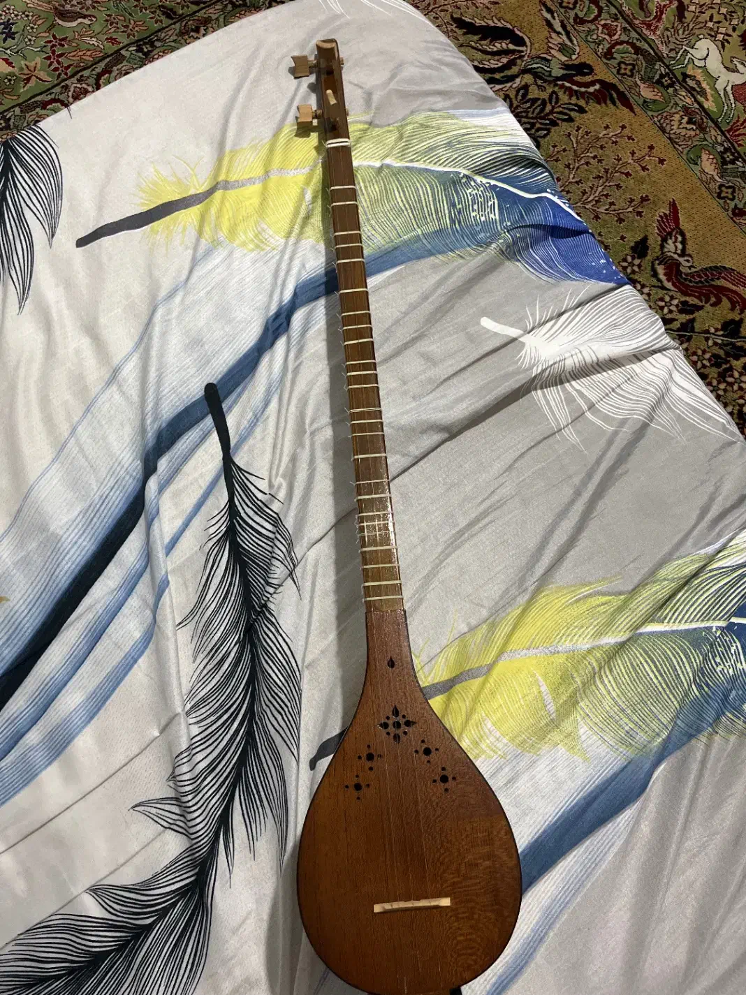 سه تار نو + کیس|سازهای سنتی|آمل, |دیوار