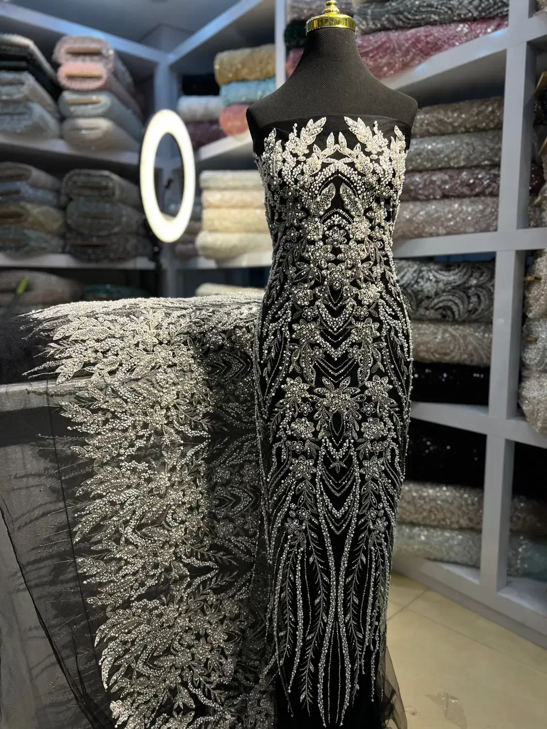 پارچه مجلسی رمکان|لوازم خیاطی و بافتنی|قشم, |دیوار