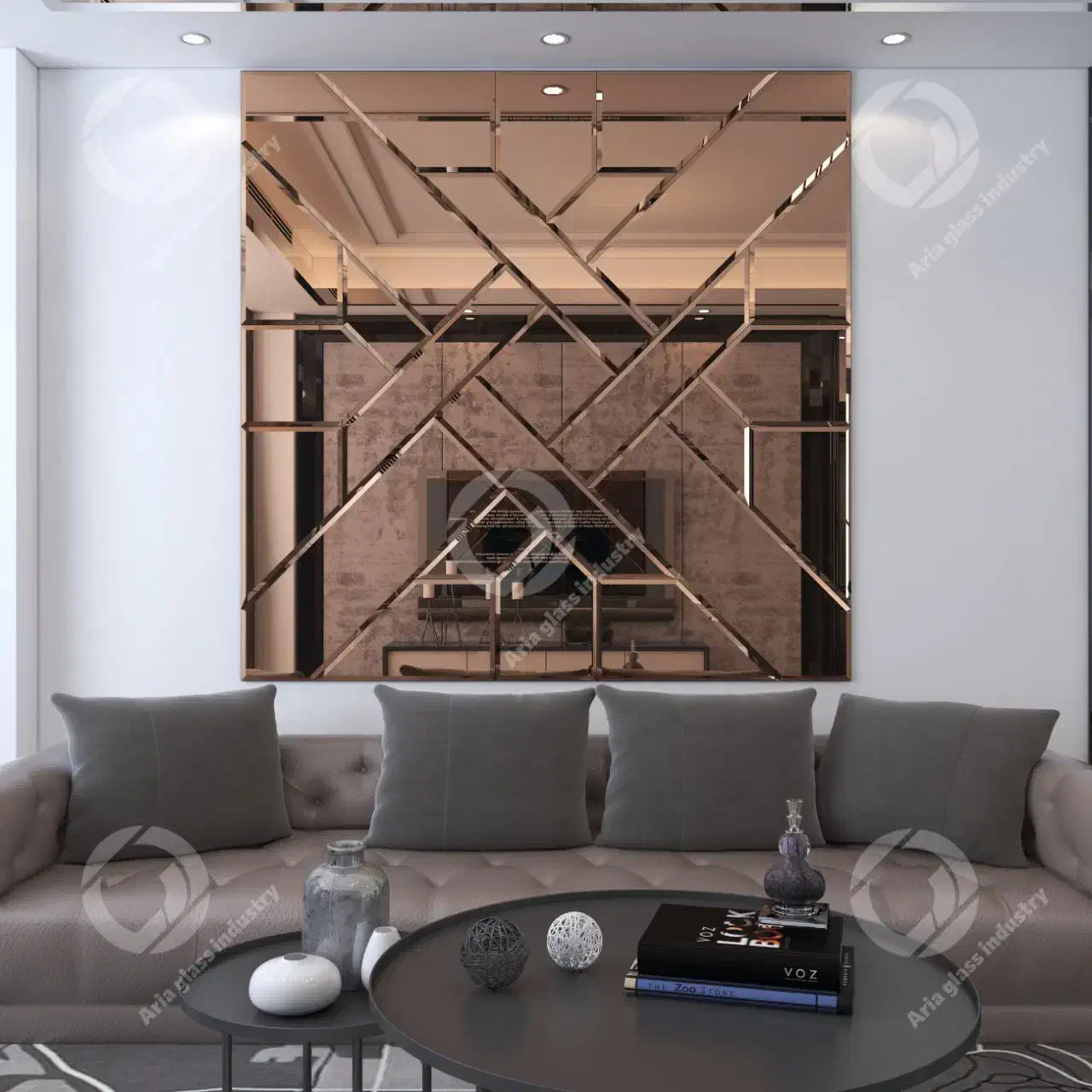 پازلی|آینه|تبریز, |دیوار