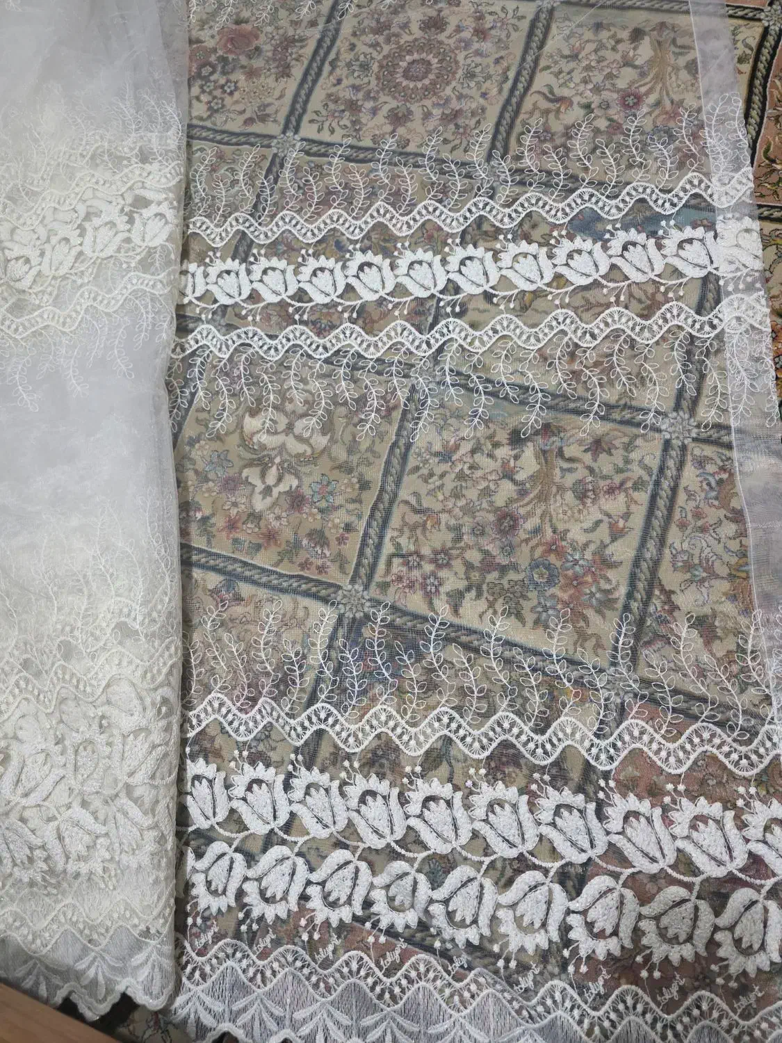 پرده و آستر پرده|پرده، رانر، رومیزی|دورود, |دیوار