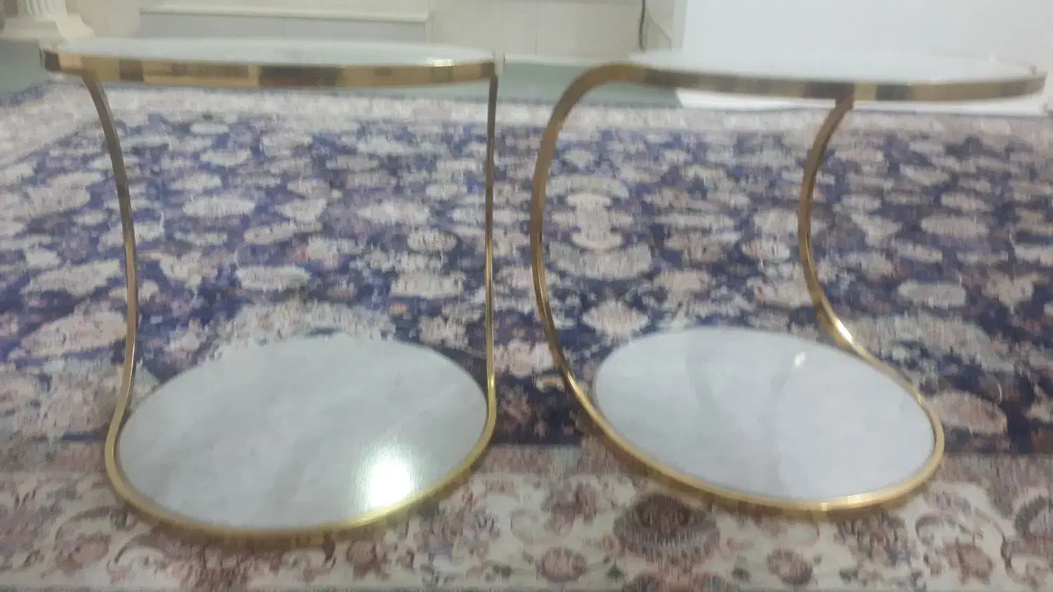 میز جلو مبلی گرد|مبلمان خانگی و میز عسلی|باقرشهر, |دیوار