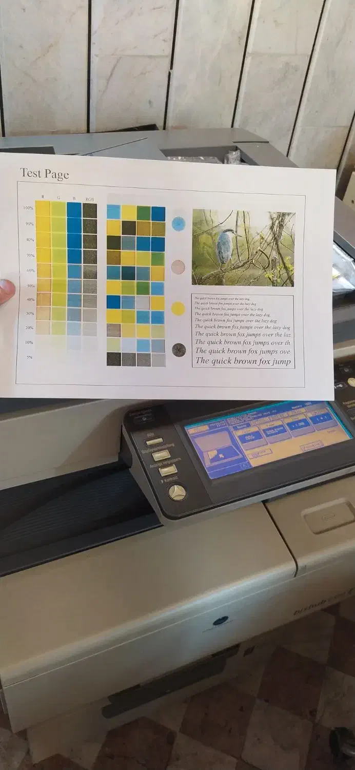 پرینتر ۴۵۰ کونیکا|پرینتر، اسکنر، کپی، فکس|رشت, پسیخان|دیوار