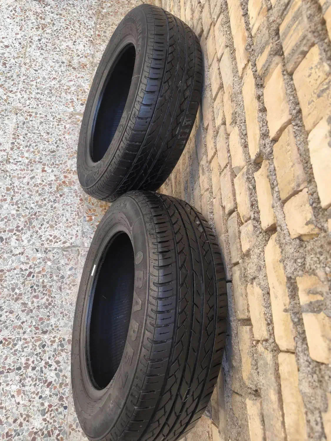 2عدد تایر پژو پارس|قطعات یدکی و لوازم جانبی|شوش, |دیوار