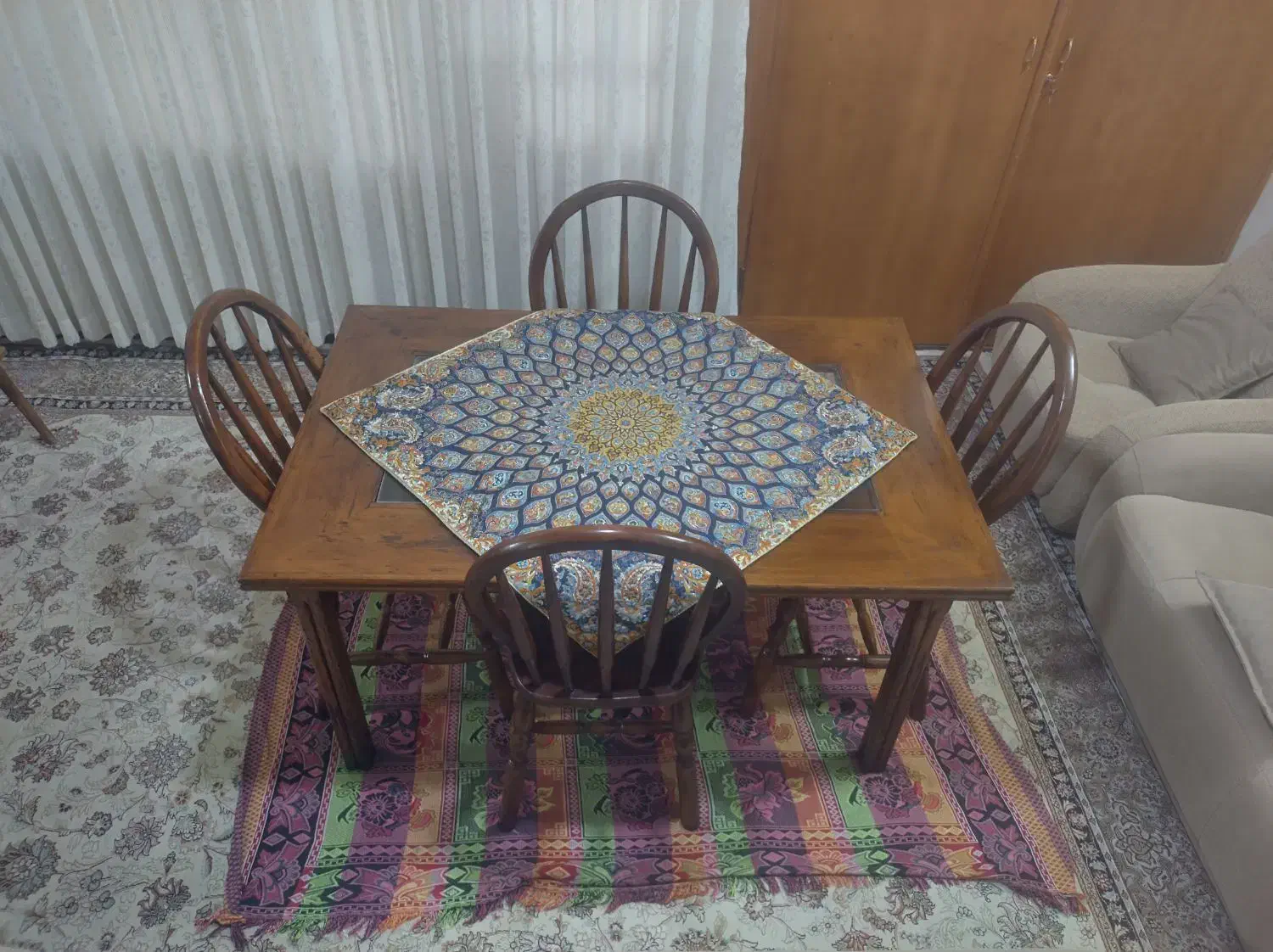 میز نهارخوری|میز و صندلی غذاخوری|تربت جام, پاسداران|دیوار