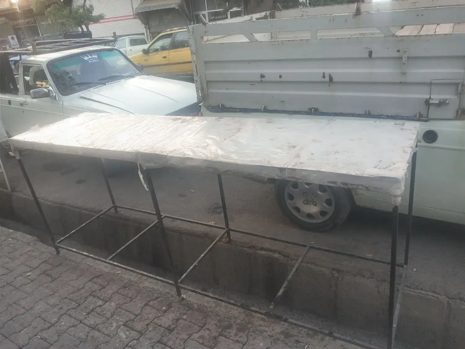 میز ۳ متری رویه ام دی اف|صنایع دستی و سایر لوازم تزئینی|عجب شیر, |دیوار