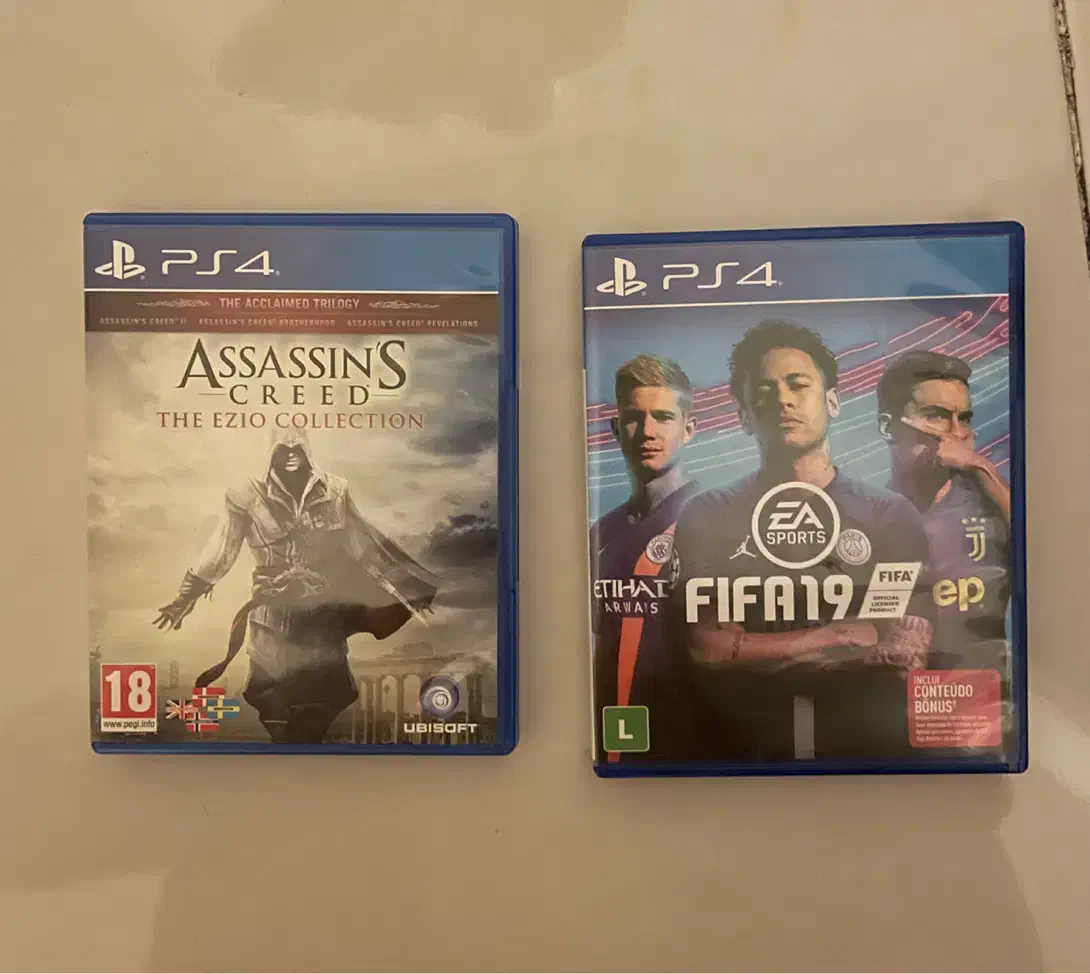 بازی fifa 19 و ezio collection|کنسول، بازی ویدئویی و آنلاین|تهران, تهرانپارس غربی|دیوار