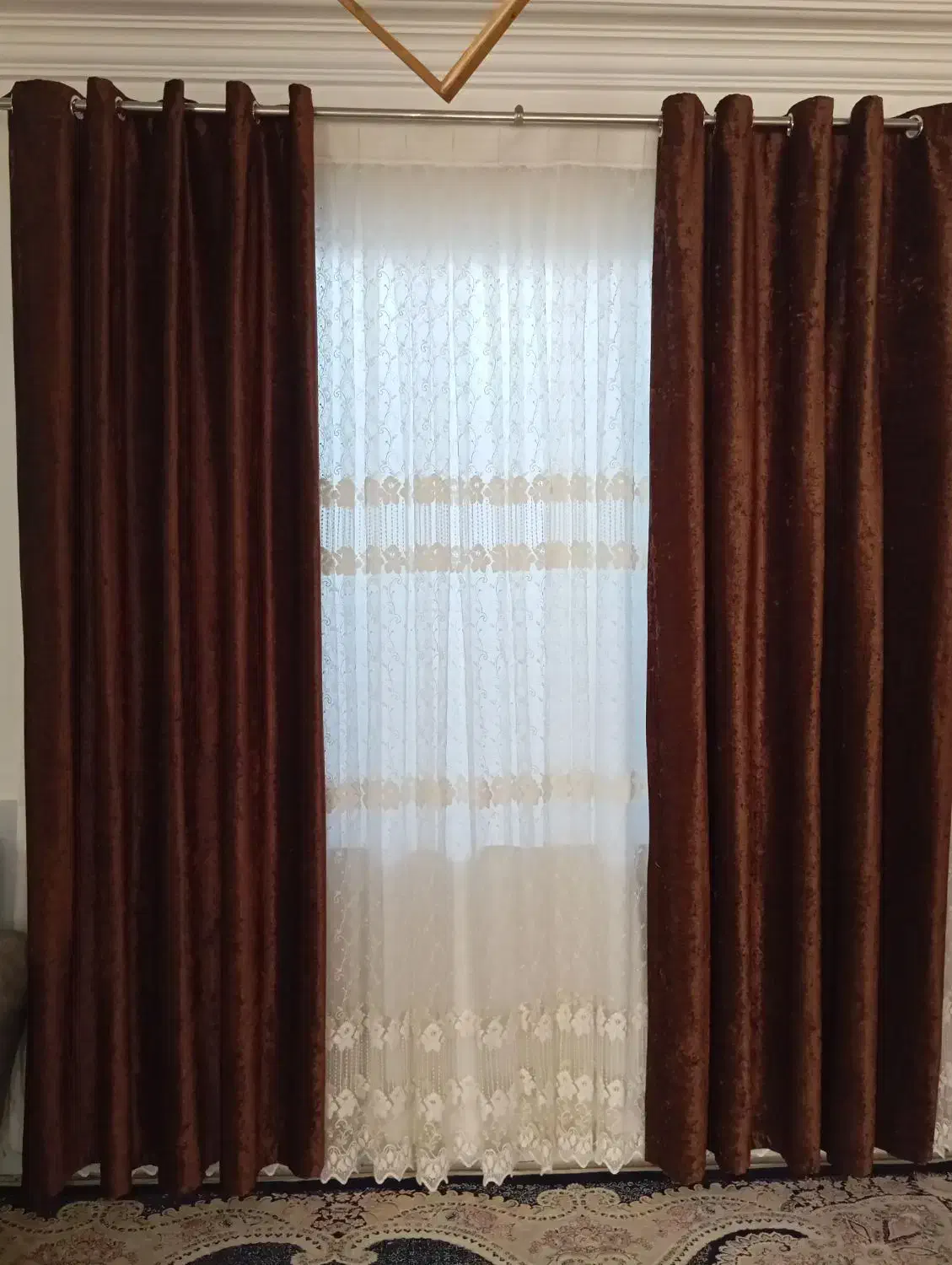 پرده پانچ|پرده، رانر، رومیزی|سرخنکلاته, |دیوار