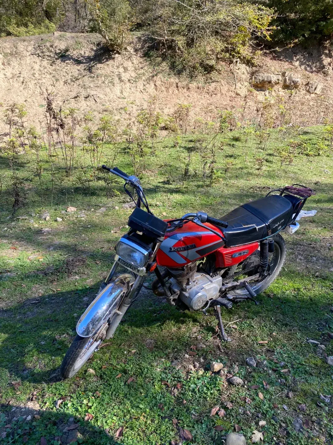 موتور هندا ۱۲۵ مزایده|موتورسیکلت|ساری, |دیوار