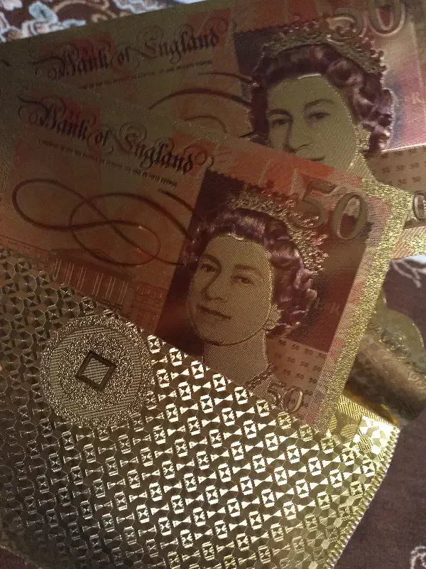 اسکناس روکش طلا|کلکسیون سکه، تمبر، اسکناس|قم, ناصردیوان|دیوار