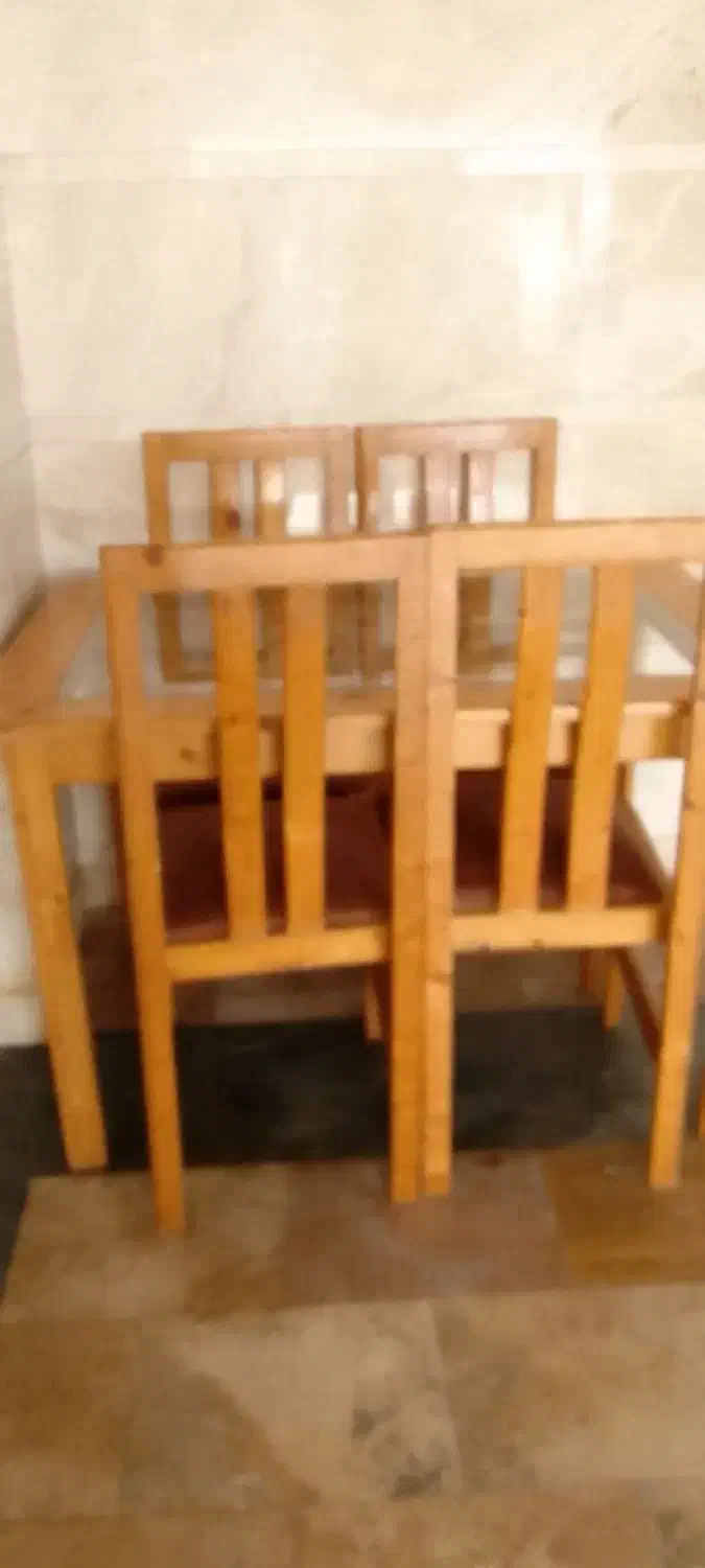 میزنهارخوری۴نفرهسالمتمیز|میز و صندلی غذاخوری|سلمانشهر, |دیوار