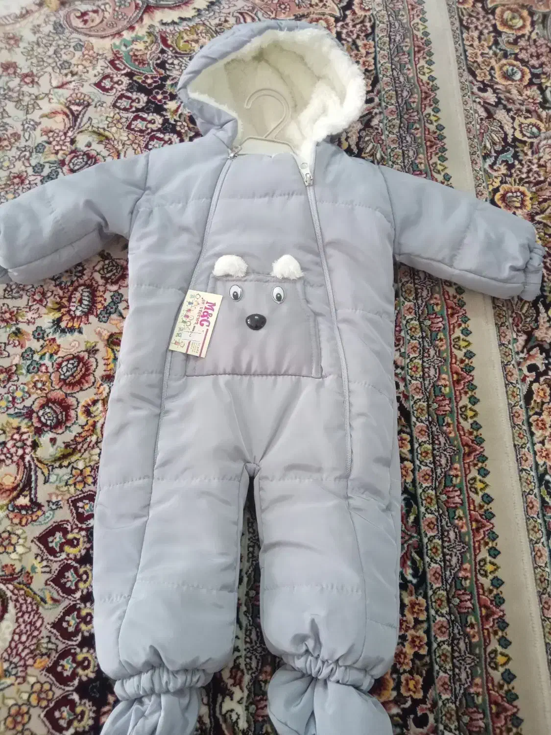 کاپشن نونو مناسب نوزاد یک ماهه تا پنج ماه|کفش و لباس بچه|بروجرد, |دیوار