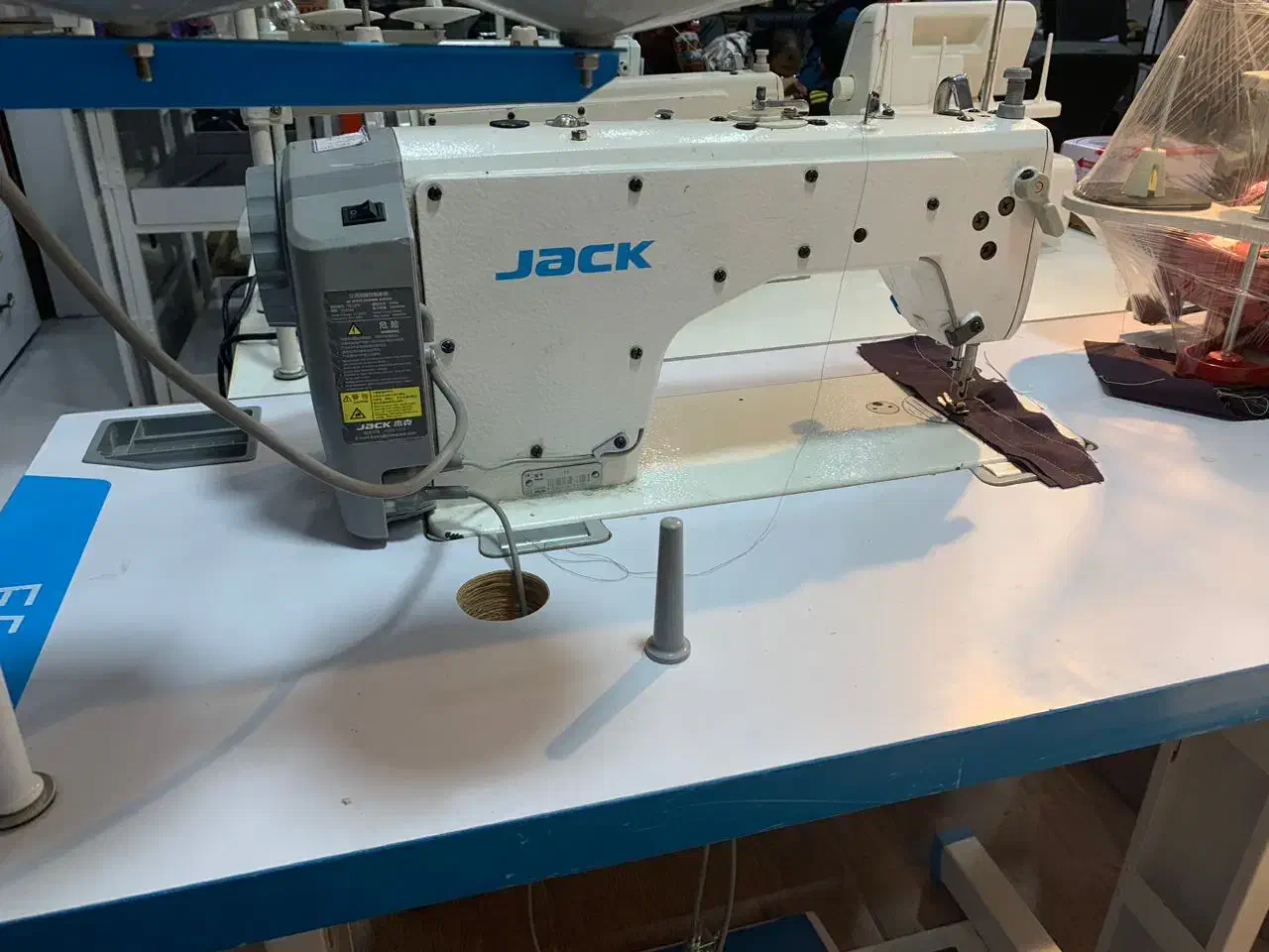 چرخ خیاطی مارک jack F5دینام سر خود در حد نو|چرخ خیاطی و ریسندگی|جم, |دیوار