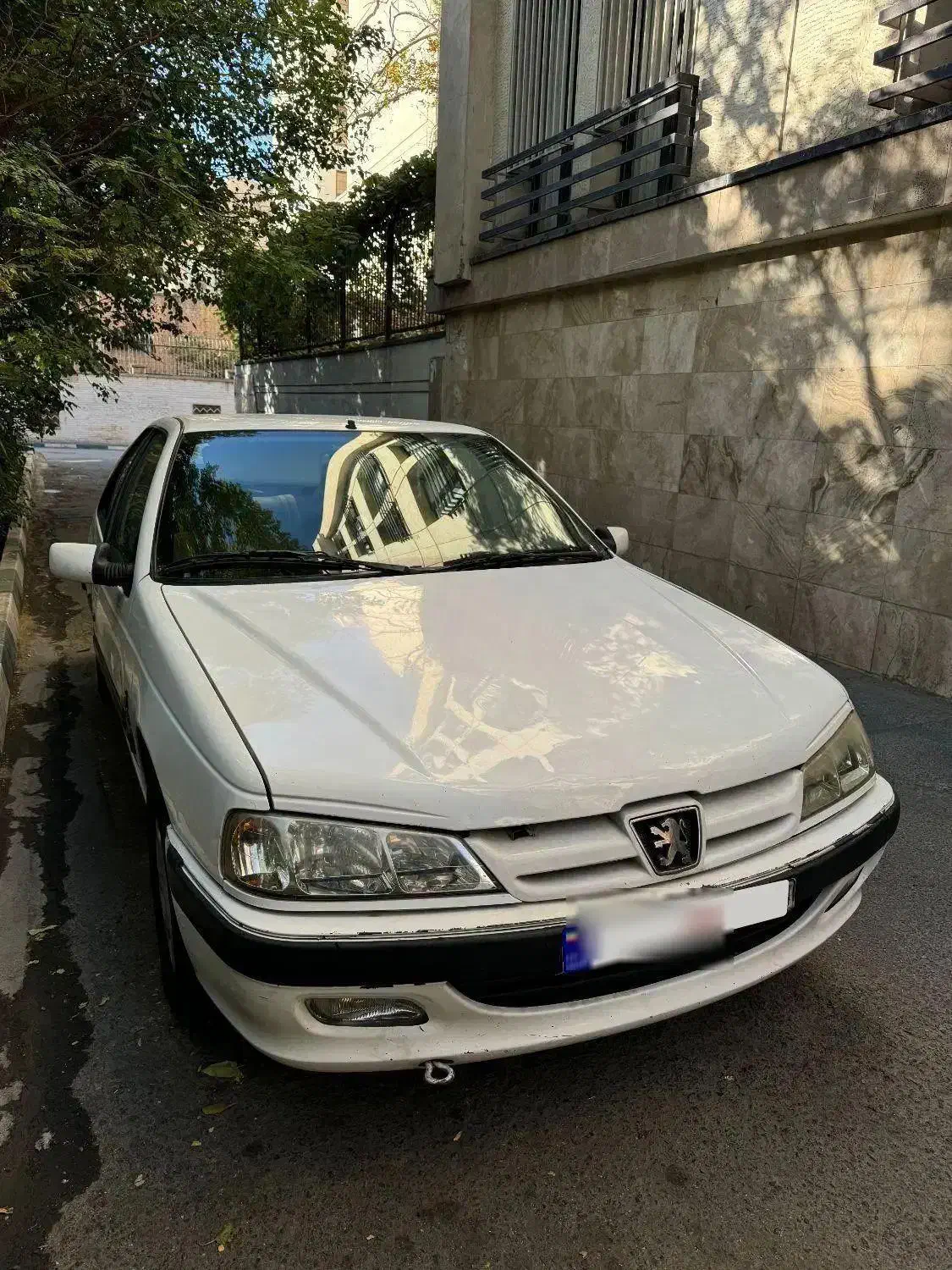 پژو پارس ۱۳۸۹، دوگانه شرکتی، رنگ سفید|خودرو سواری و وانت|کاشان, شاهد|دیوار