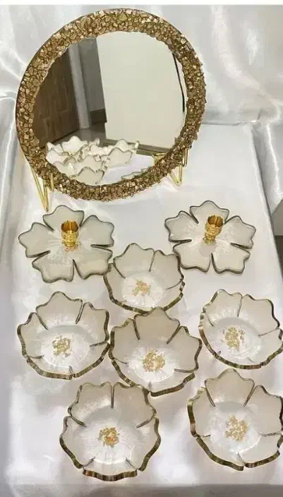 هفت سین رزینی|ظروف سرو و پذیرایی|مشگین شهر, |دیوار