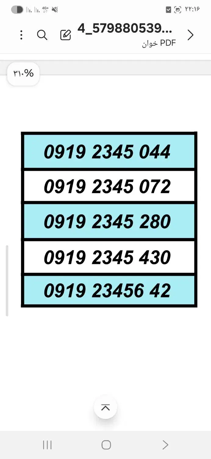 0919.50.60.876|سیم‌کارت|ری, صفاییه (چشمه علی)|دیوار