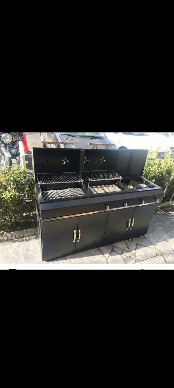 گاز دوتیکه فلزی صنعتی ضدآب ورق ۴میل|اجاق گاز و لوازم برقی پختوپز|تهران, ائمه اطهار|دیوار