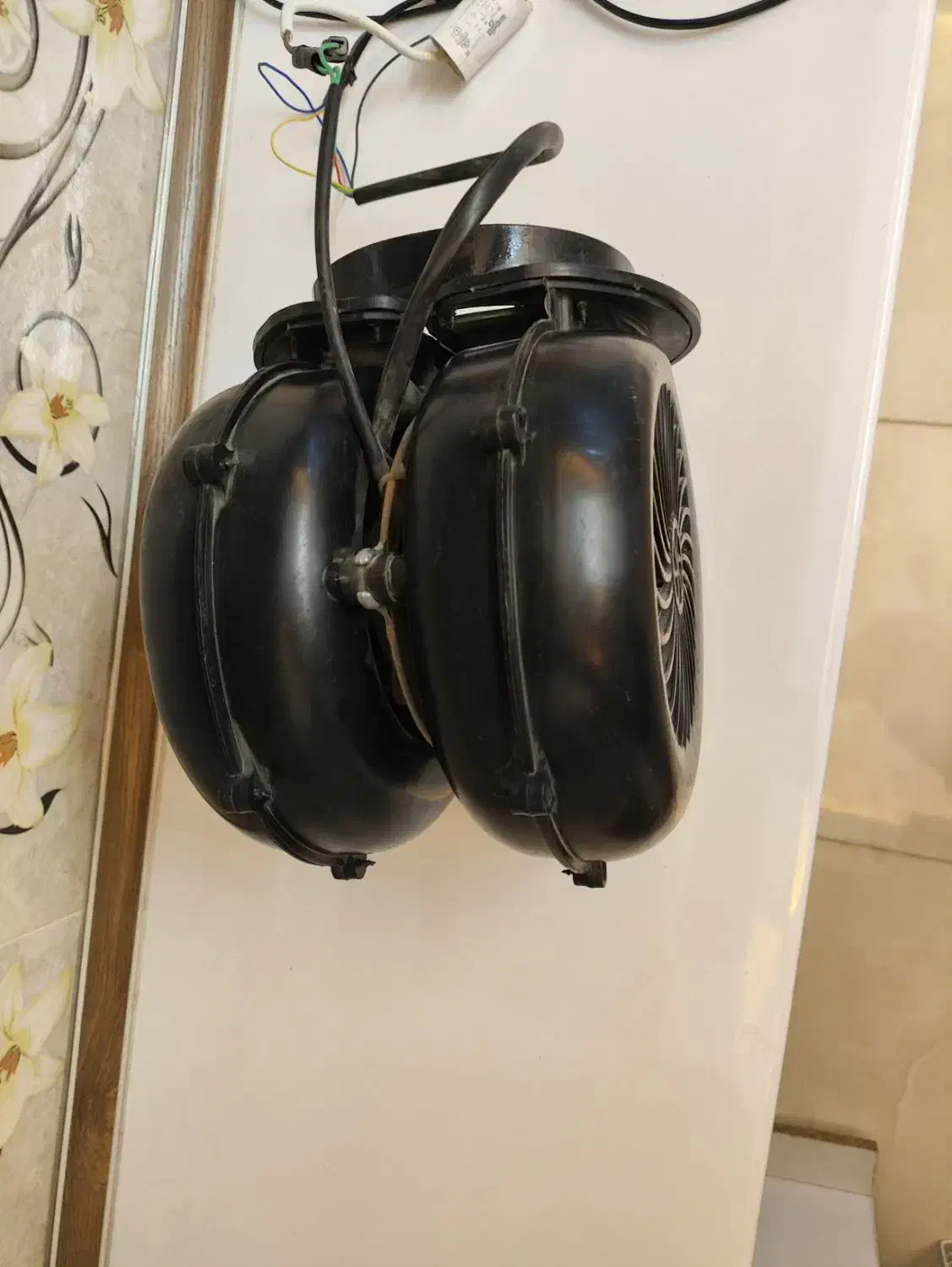 فن حلزونی|پنکه و تصفیهکنندهٔ هوا|کرمانشاه, |دیوار