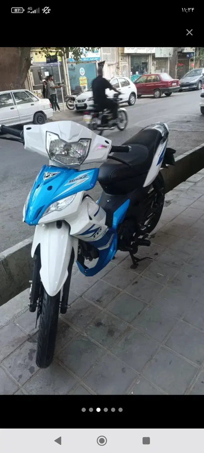 tvs مدل 1404 کارکرد 4|موتورسیکلت|مشهد, فدک|دیوار