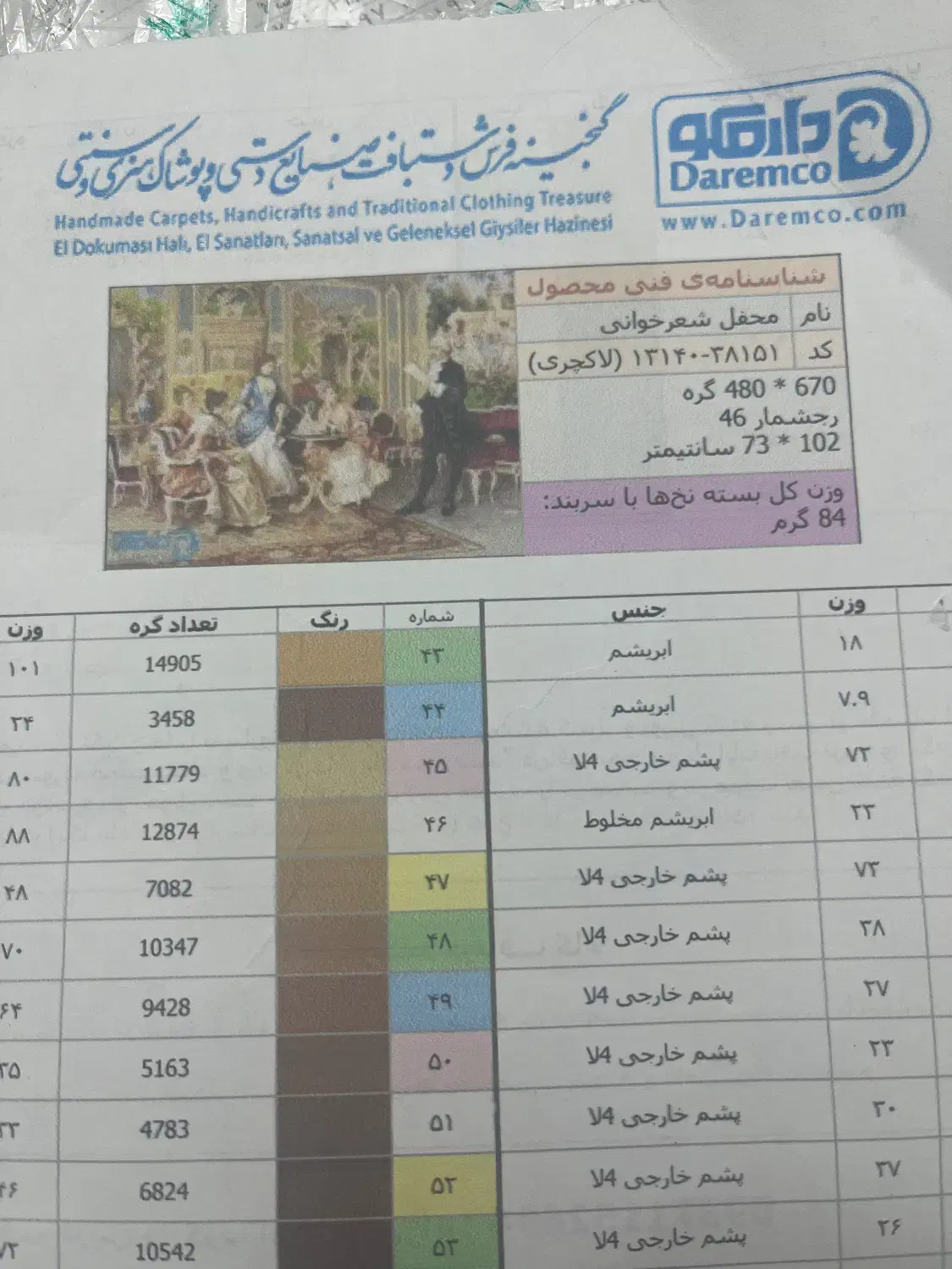 تابلوفرش نیمه کاره|تابلو فرش|مشهد, احمدآباد|دیوار