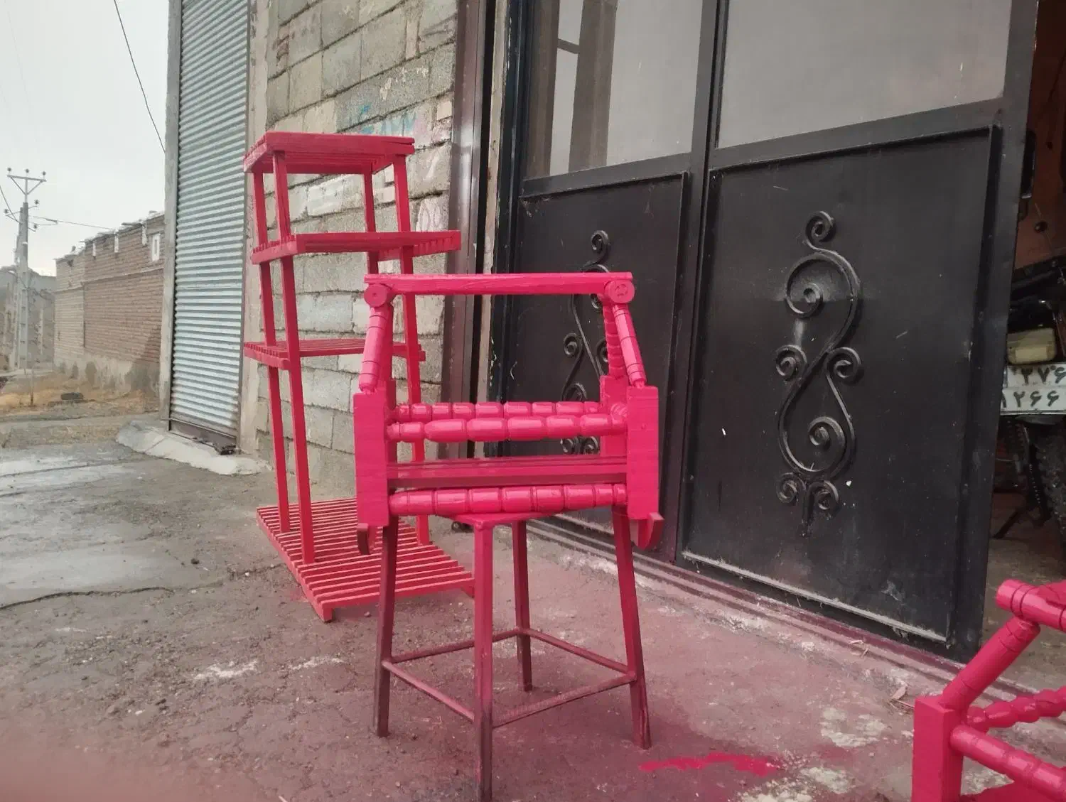 فروش گهواره و استند چوبی|اسباب و اثاث بچه|سلماس, |دیوار