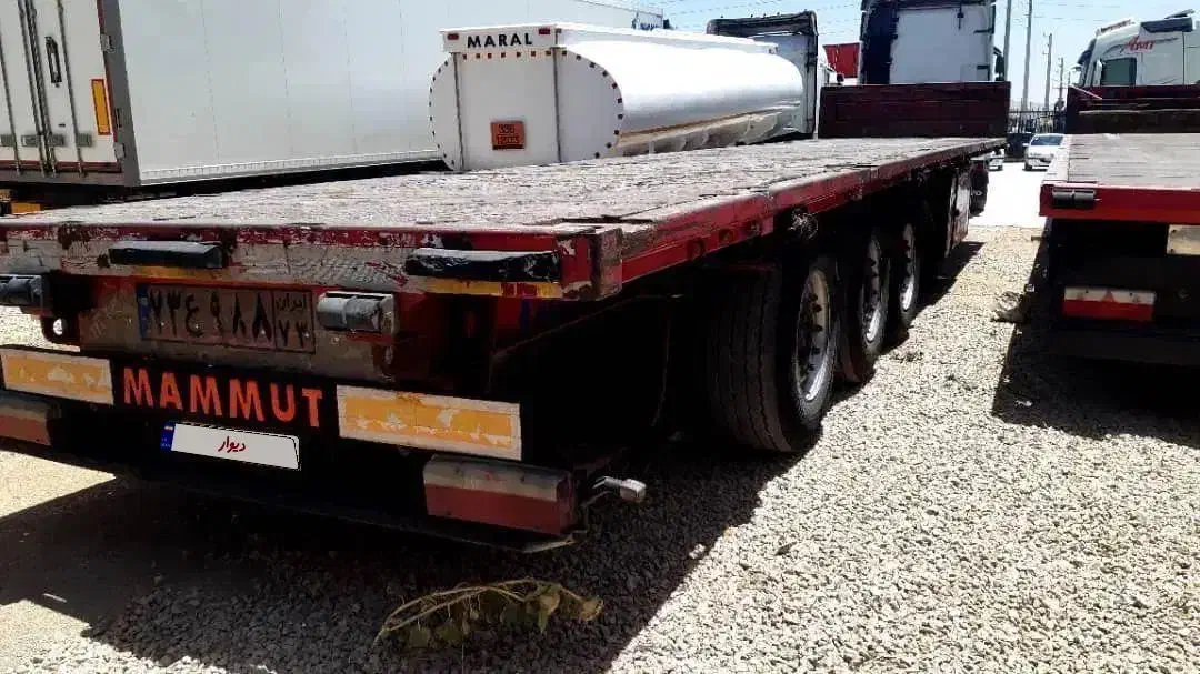 تریلی کفی ماموت درجه یک|خودرو سنگین|کوار, |دیوار