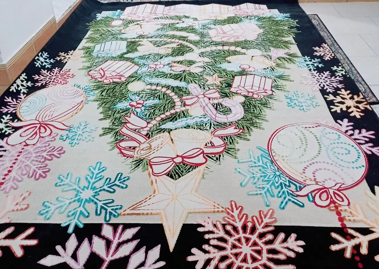 فرش ابریشمی برجسته|فرش|جم, |دیوار