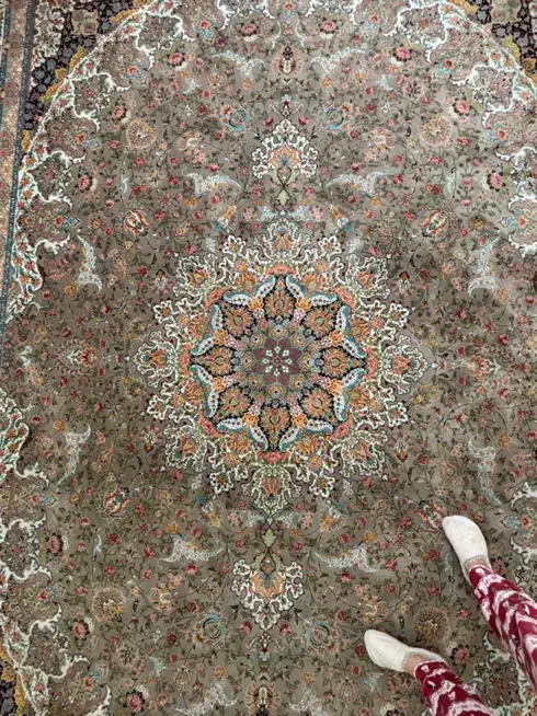 ۲ تخته فرش ۱۲ متری ماشینی نگین مشهد در حد نو|فرش|تهران, سازمان برنامه جنوبی|دیوار