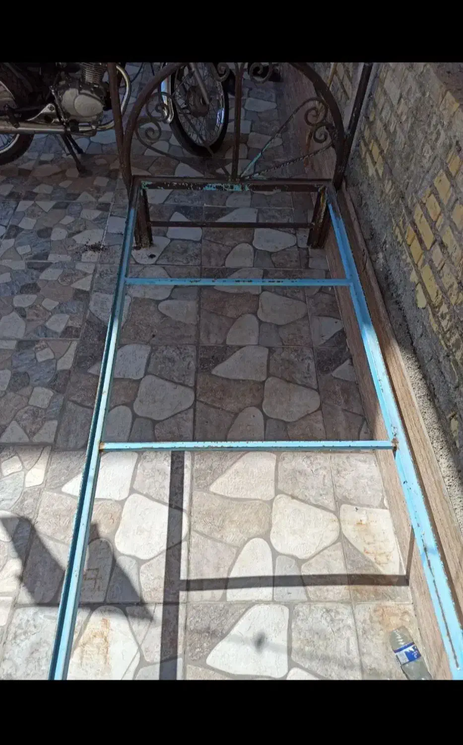 تخت یکنفره فلزی|تخت و سرویس خواب|رامهرمز, |دیوار