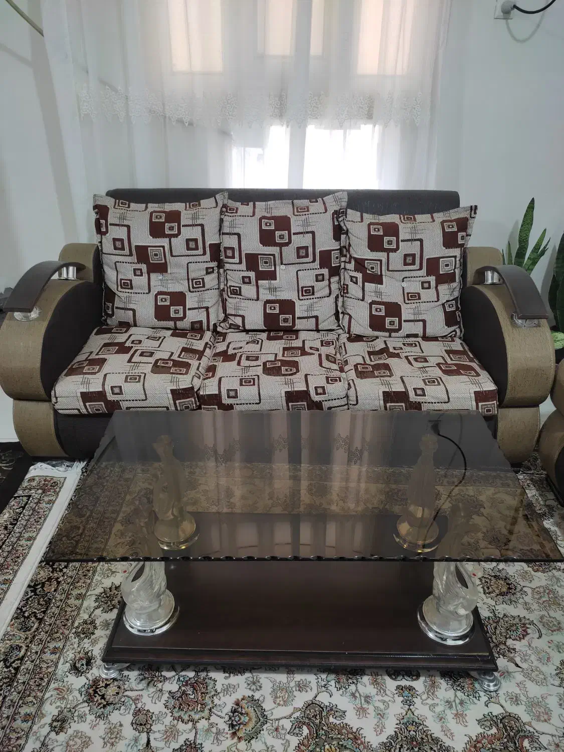 فروش مبل با میز|مبلمان خانگی و میز عسلی|بندر کنگان, |دیوار