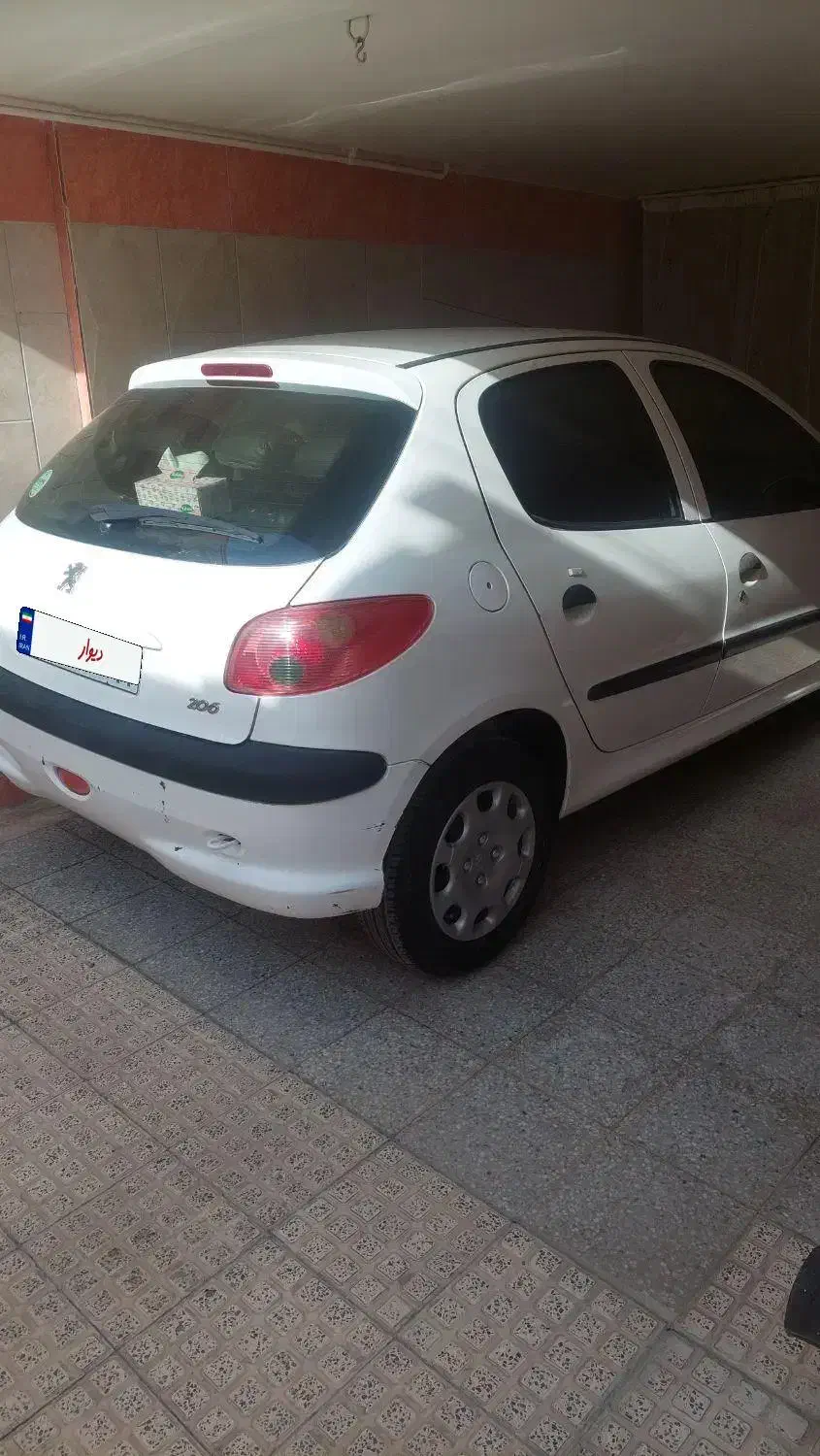 ۲۰۶ تیپ ۵ مدل ۹۸|خودرو سواری و وانت|ابریشم, |دیوار