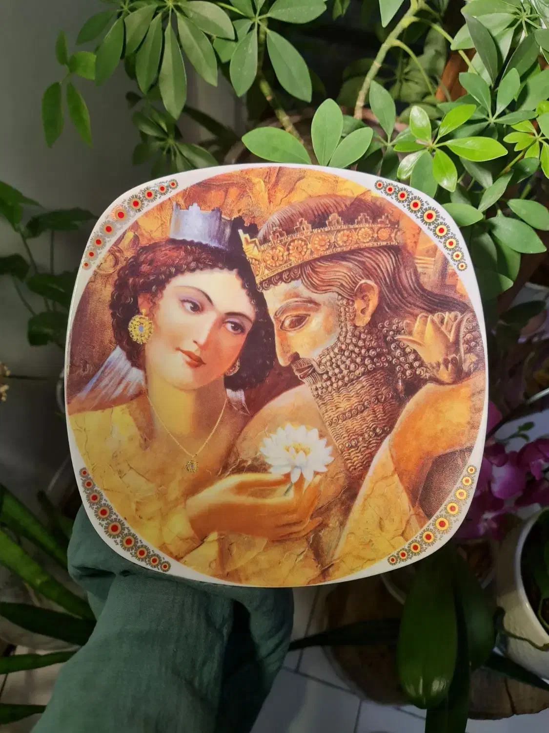 بشقاب دیوارکوب تزئینی|کلکسیون اشیاء عتیقه|تهران, اکباتان|دیوار