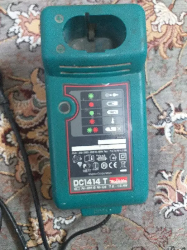 شارژر باتری دریل شارژی ماکیتا مدل DC1414F|ابزارآلات|تهران, شهرک زینبیه|دیوار