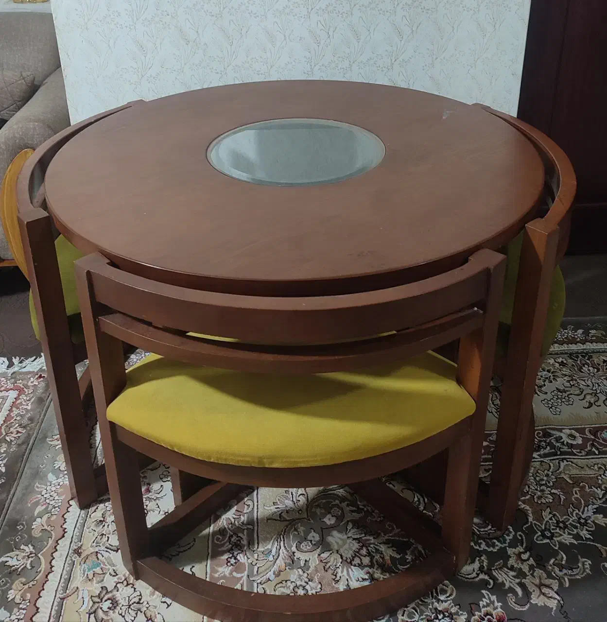 میز ناهارخوری|میز و صندلی غذاخوری|فریدون‌کنار, |دیوار