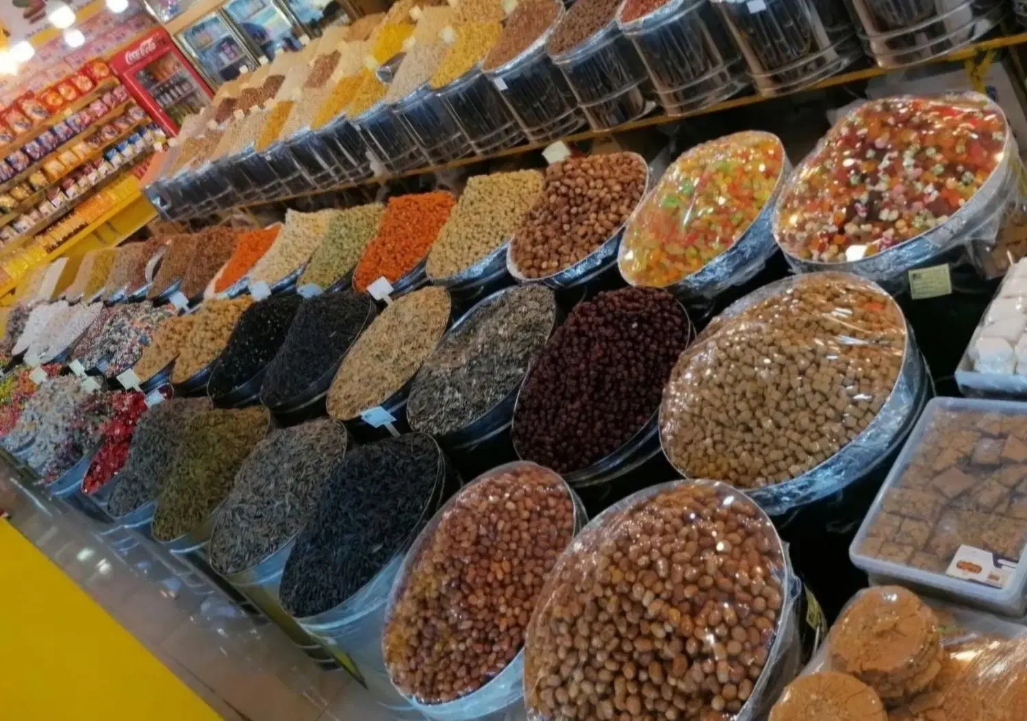 استند زغال سوپر بشکه جا حبوبات حبوباتی عطاری قفسه|فروشگاه و مغازه|شیراز, حافظیه|دیوار