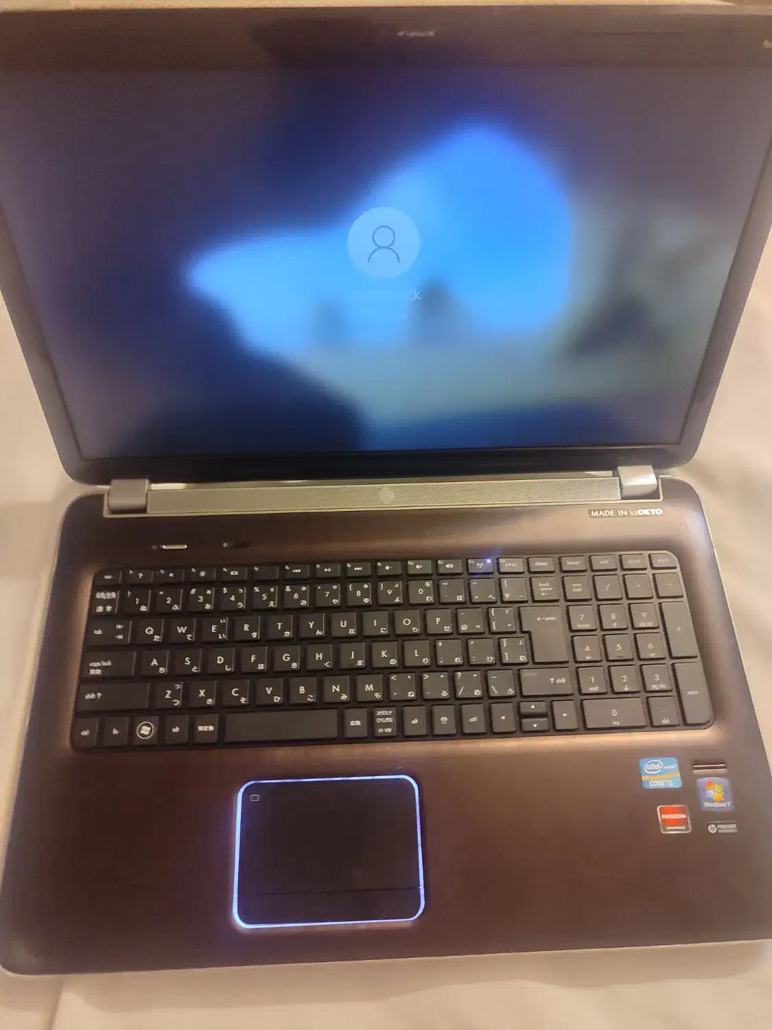لپتاپ hp dv7 / گرافیکدار ۱۷ اینچی در حد نو|رایانه همراه|تهران, نیروی هوایی (پیروزی)|دیوار