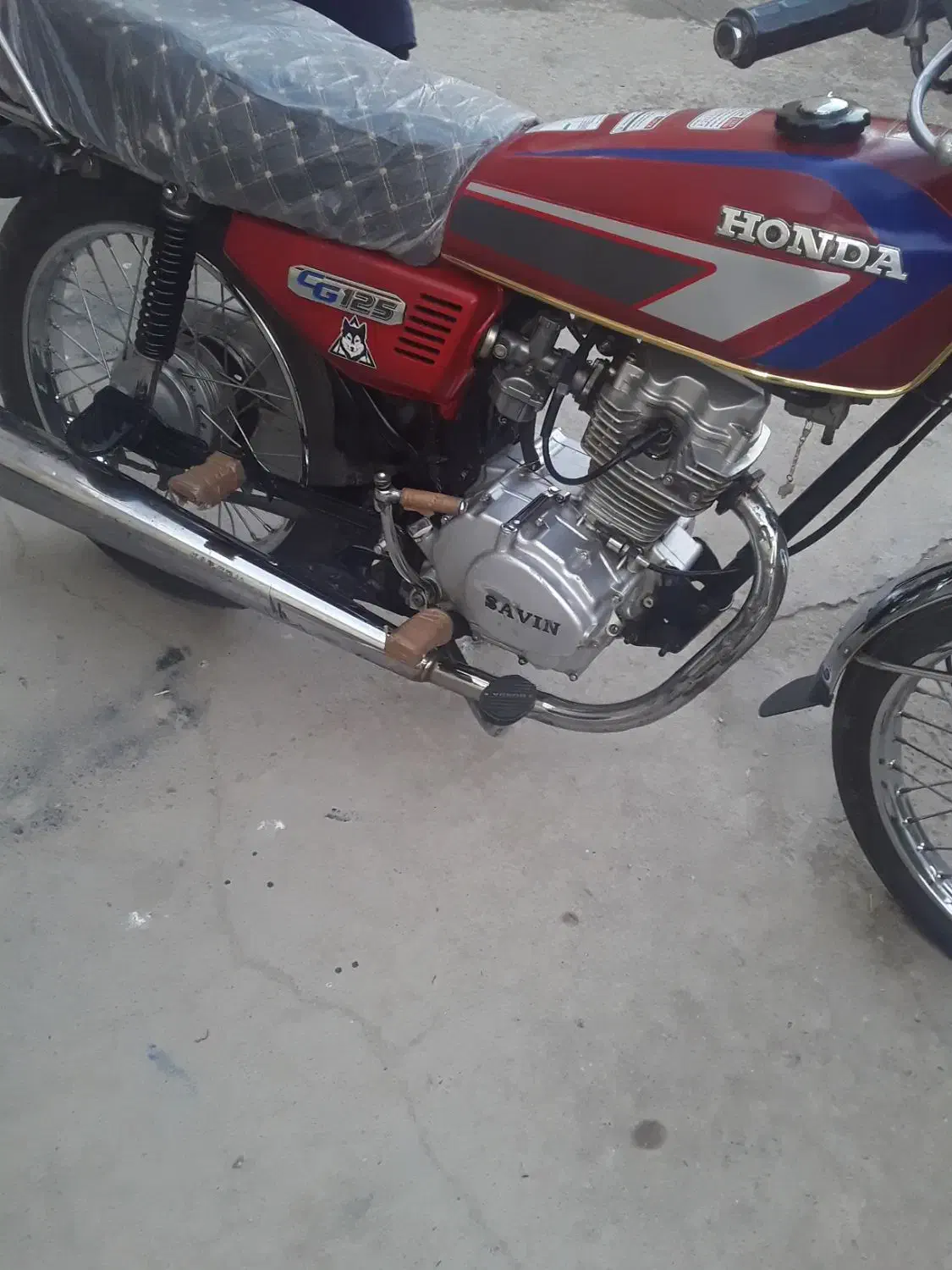 موتور هندا ۱۲۵ ساوین پلاک ملی|موتورسیکلت|فامنین, |دیوار