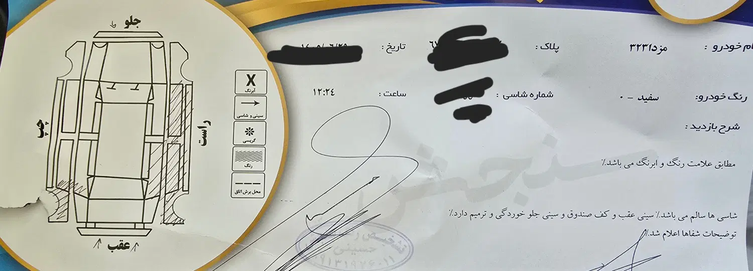 مزدا ۳۲۳|خودرو سواری و وانت|اصفهان, احمدآباد|دیوار