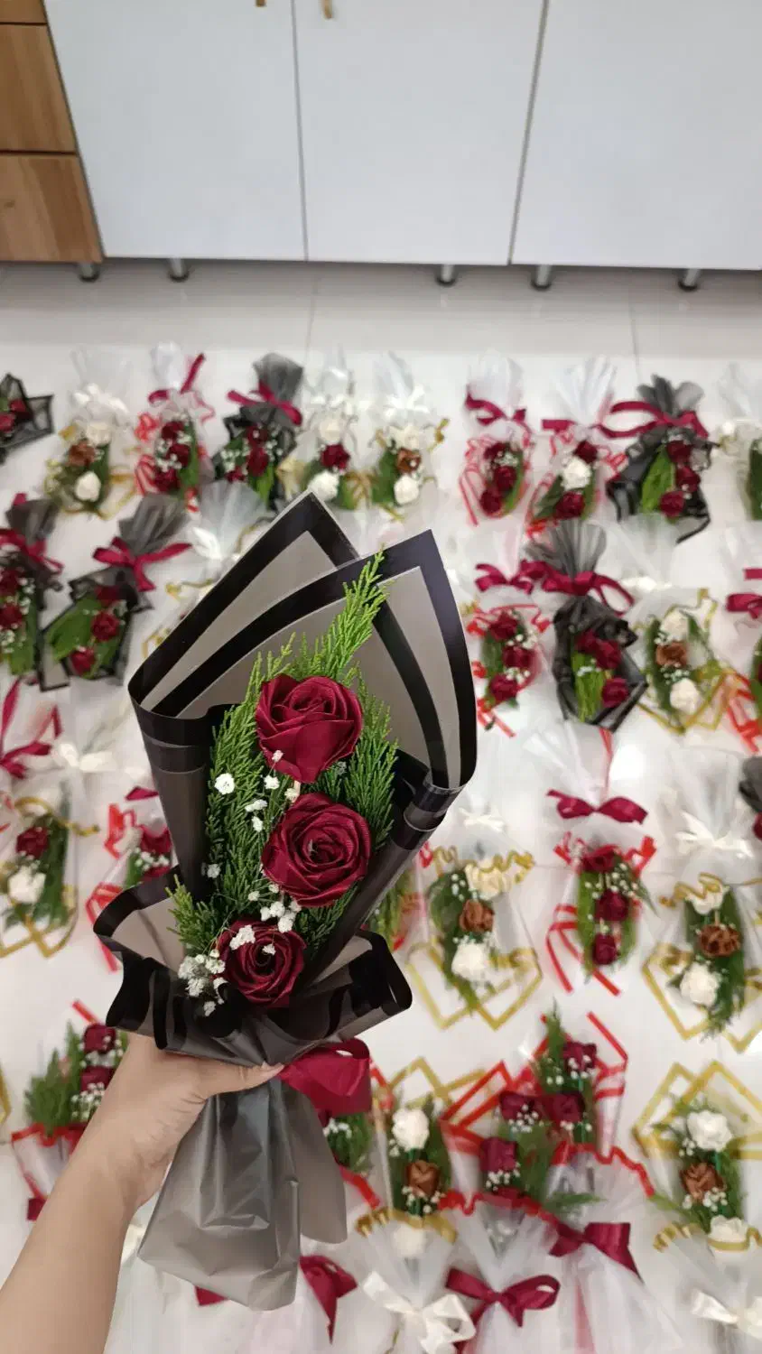 گل روبانی رز جاودان|گل مصنوعی|مشهد, انصار|دیوار