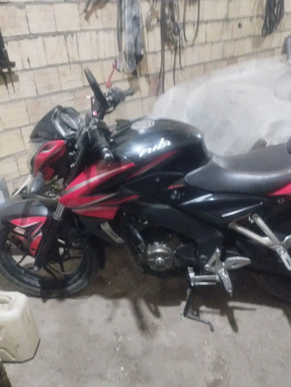 موتور ان اس مزایده خیلی سالم|موتورسیکلت|کندوان, |دیوار