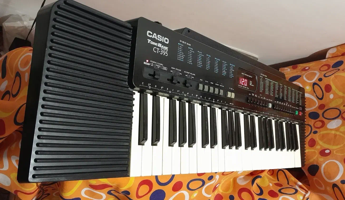 ارگ کاسیو مدل ct-395|پیانو، کیبورد، آکاردئون|اراک, |دیوار