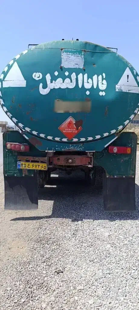 بنز ده چرخ تانکر آبپاش و حمل آب 20 هزارتایی|خودرو اجاره‌ای|سیرجان, |دیوار