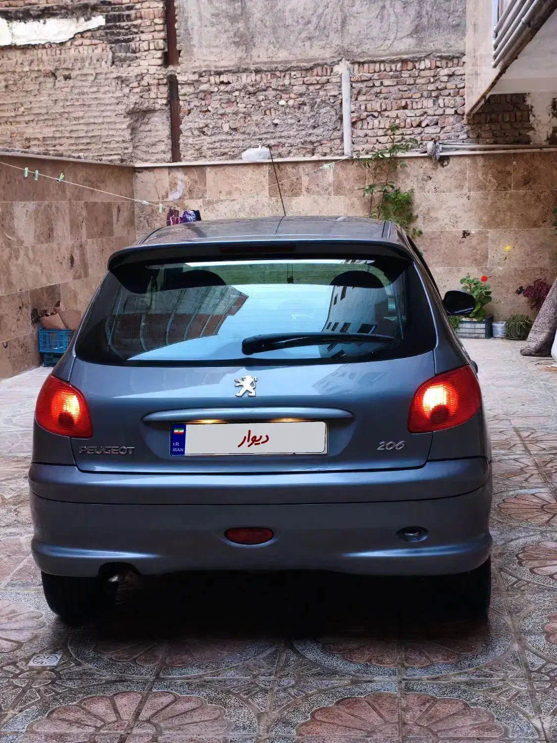 ۲۰۶ تیپ ۲ مدل ۸۸|خودرو سواری و وانت|اردبیل, |دیوار